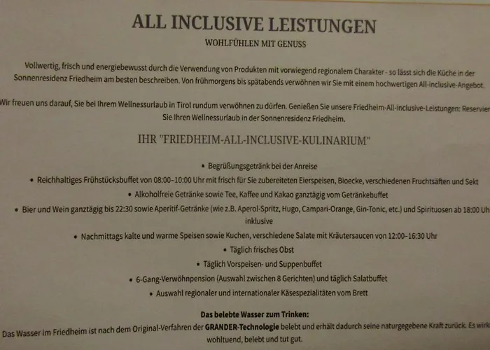 Sonnenresidenz Friedheim Weerberg