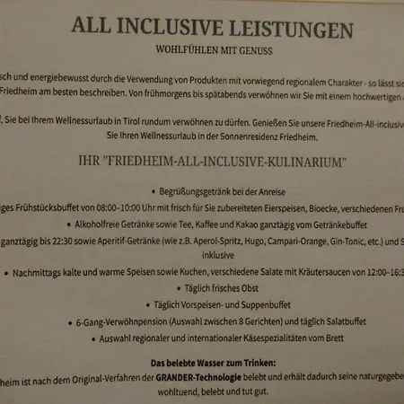 Sonnenresidenz Friedheim Верберг